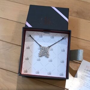 Vintage Cabi Kotonatta faux diamond necklace – new i…